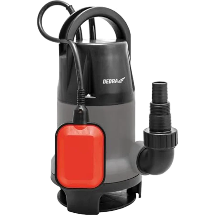 dedra Tauchpumpe DED8841 für schmutziges und sauberes Wasser 5500W, IPX8, Schwimmerschalter, 35 l/h, 7m Förderhöhe – Bild 3