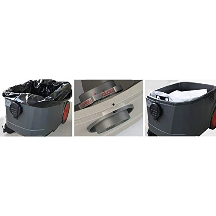 Starmix Nass- und Trockensauger iPulse M-1635 Safe Plus, hochwertiger Sicherheitssauger für Baustelle und Werkstatt (1600 Watt, 35 L) – Bild 5