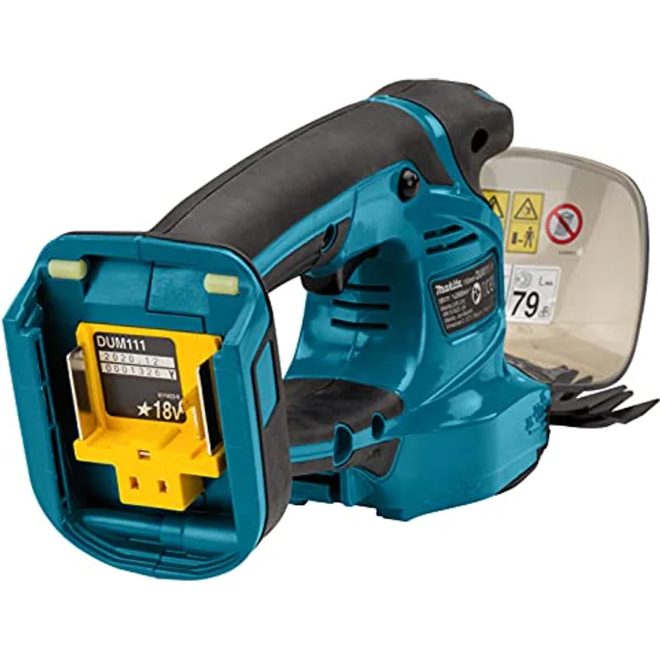 Makita DUM111ZX Akku-Grasschere, 18 V Li-Ion LXT, Schnittbreite 11 cm, ohne Akku und Ladegerät, werkzeugloser Klingenwechsel – Bild 5
