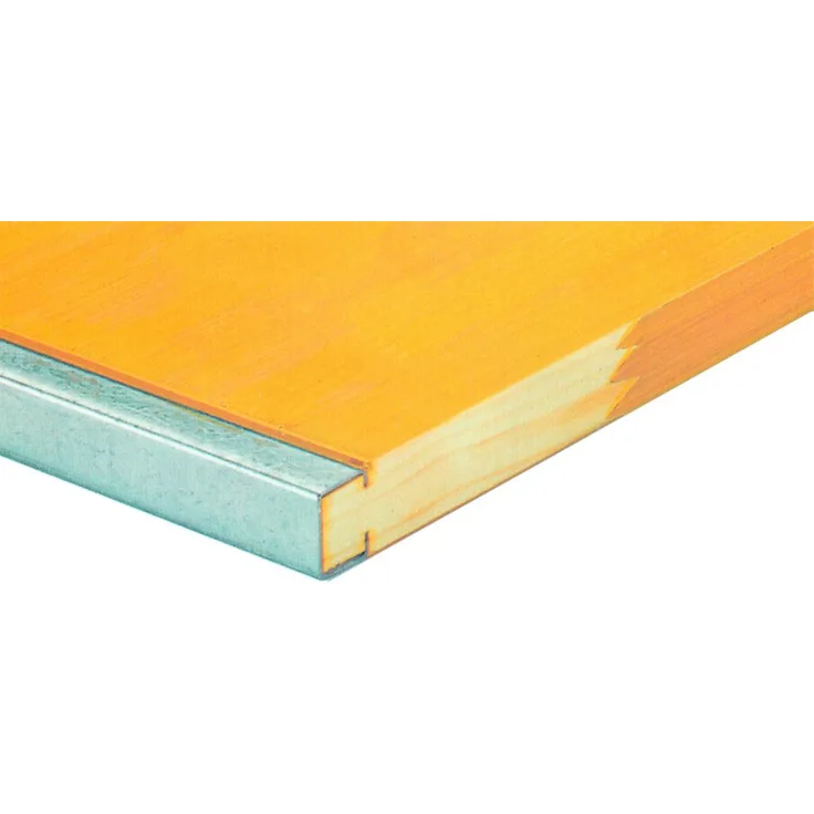 Schaltafel imprägniert, 200 x 50 cm x 20 mm, C-Profil Kantenschutz