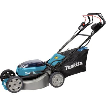 Makita DLM462Z AkkuRasenmäher, 46 cm Schnittbreite, 60 l Fangkorb, mit