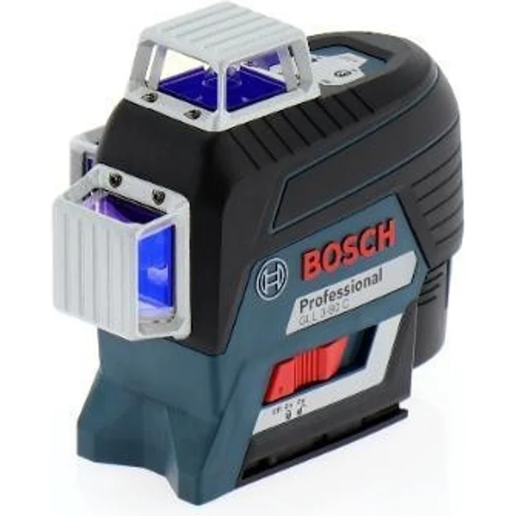 Bosch Professional 12V System Linienlaser GLL 3-80 C (1x Akku 12V, Halterung BM 1, m. App-Funktion, roter Laser, max. Arbeitsbereich: 30 m, Tasche, in L-BOXX) 0601063R02 – Bild 1