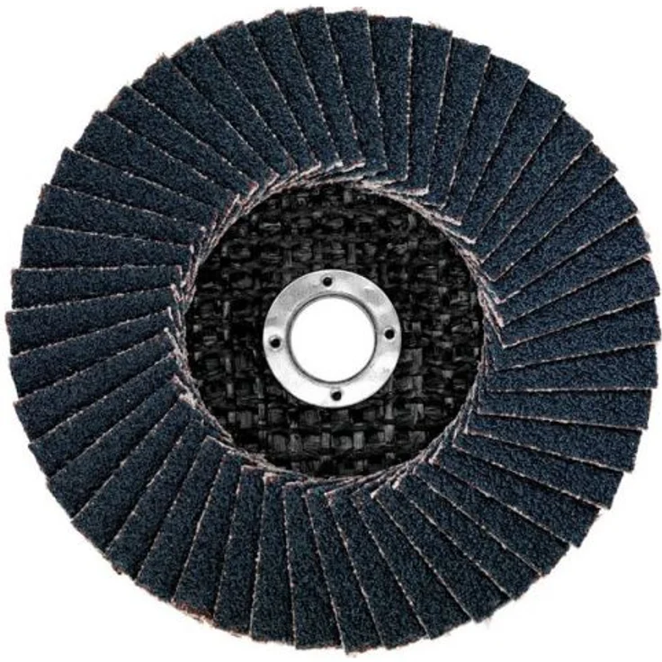 Metabo Lamellenschleifteller 76 mm P 80, Zirkonkorund, Stahl,...