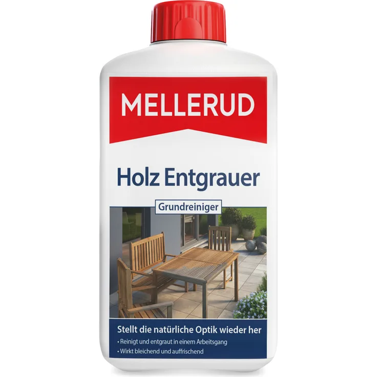 Mellerud Holz Entgrauer Grundreiniger 1,0 l