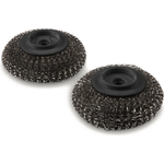 Weber Plancha-Splbrste Ersatzk”pfe, 2 Stck, 6210, schwarz