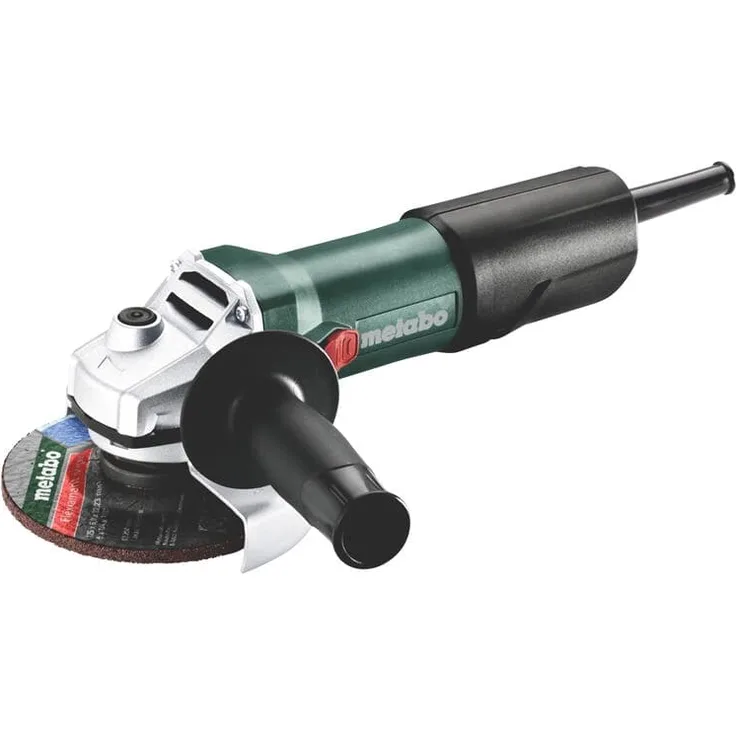 Metabo Winkelschleifer WEV 850-125 (für Schleifscheiben Ã¸ 125 mm, 850 W, Spindelgewinde M14, Überlastschutz, Sanftanlauf) 60361100