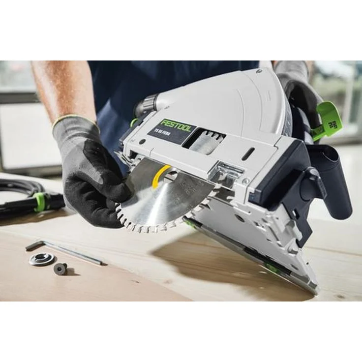 Festool TS 55 FEBQ-Plus-FS Tauchsäge 1200W Brushless 160mm + Zubehör + Koffer – Bild 3