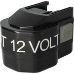 vhbw 1x Akku kompatibel mit Milwaukee PDD 12 X, PAS 12PP, PAD 12, CG12, PLD 12 X, PJX 12PP, PES 12 T Werkzeug (3300 mAh, NiMH, 12 V) - Hochleistungsakku für Bohrmaschine und Akkuschrauber