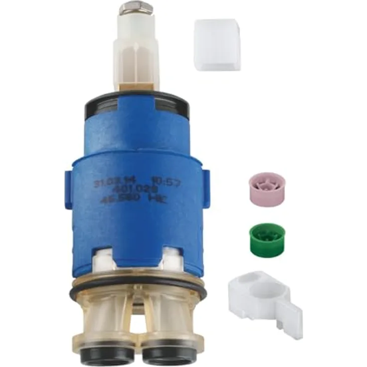 Grohe Spültischarmatur 46580000, Einhandmischer mit GROHE SilkMove® und keramischem Dichtsystem, temperaturbegrenzt