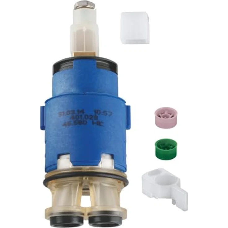 Grohe Spültischarmatur 46580000, Einhandmischer mit GROHE SilkMove® und keramischem Dichtsystem, temperaturbegrenzt – Bild 1