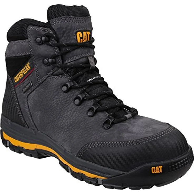 Cat Munising, Sicherheitsschuhe S3, 6" wasserdichter Composite-Arbeitsschuh mit EASE-Komfortsystem, Größe 43 – Bild 1