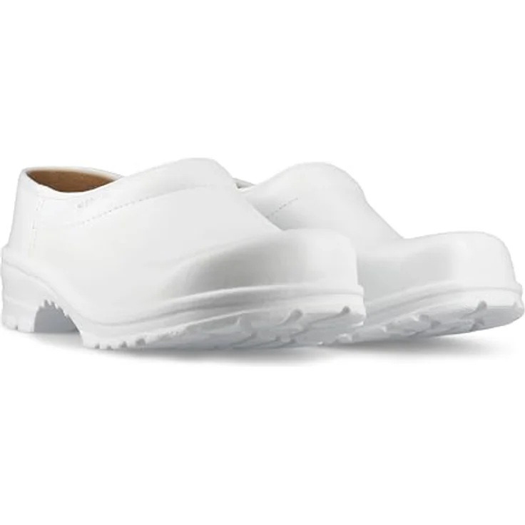 Sika Arbeitsschuh Comfort geschlossener Clog, weiß, rutschhemmend und stoßabsorbierend, Größe 43 – Bild 5