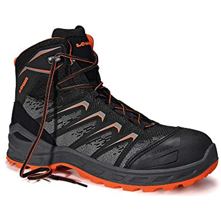 Lowa Larrox Work GTX S3, Sicherheitsschuhe mit wasserdichter Gore-Tex Membran, Stahlkappe und Durchtrittschutz, Größe 45 – Bild 1