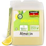 Almawin Spülmittel Zitronengras Kanister 5L, hochkonzentriertes Geschirrspülmittel mit frischem Zitrusduft, vegane Formel, klimaneutral, dermatologisch getestet
