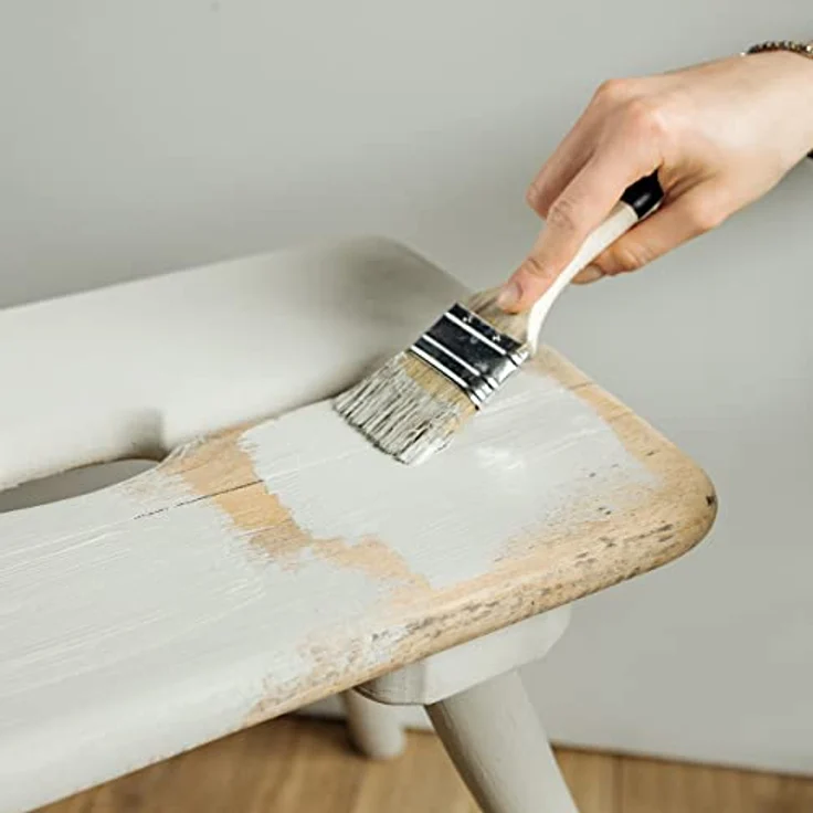 Creative Deco Hellgrün Kreidefarbe für Möbel, 1000 ml Möbellack, wasserbasierte Formel, für bis zu 10 m² Fläche, ohne Grundierung – Bild 3