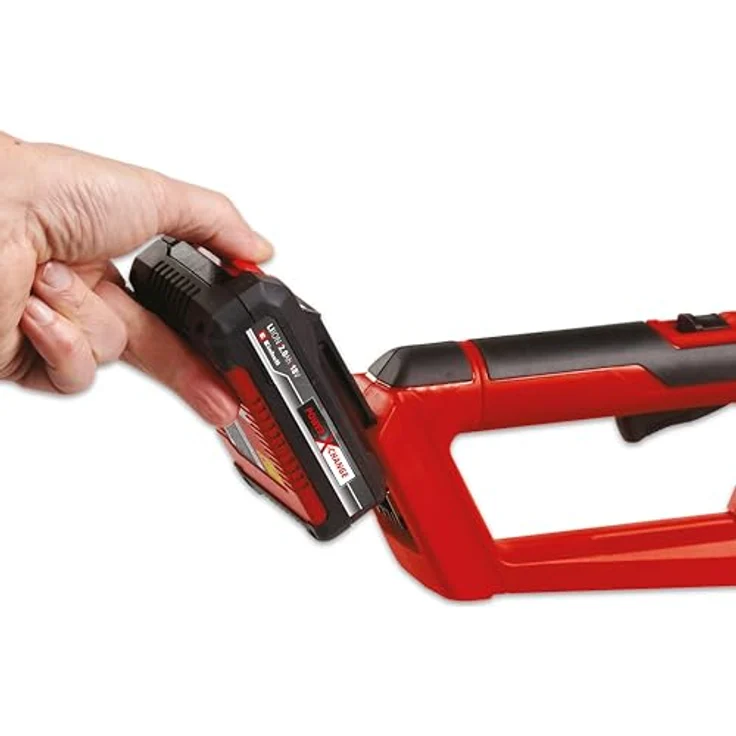 Einhell Akku-Heckenschere GC-CH 18/50 Li Kit (1x), Klein und handlich, lasergeschnittene Stahlmesser, 18V, grün – Bild 8