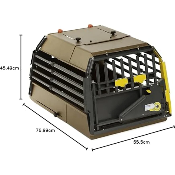 4x4 North America Variocage Mini-Max, XL Hundekäfig, Crash-getestet mit verriegelbaren Türen und Notfallklappe – Bild 2