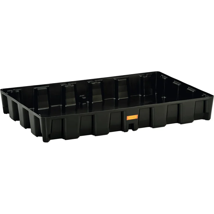 Cemo Auffangwanne "120 HD" 120 l, HDPE ohne Rost, stapelbar, rutschfeste Oberfläche, BxHxT: 120 x 16,5 x 80 cm