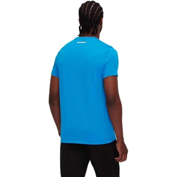 Mammut Core T-Shirt Men Classic, Herren Shirt aus 100% organischer Baumwolle, Blau, Größe XL – Bild 4