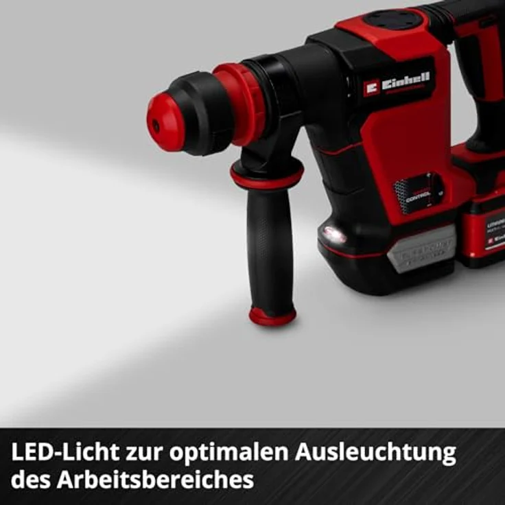 Einhell Akku-Abbruchhammer 'TP-DH 18/4 Li BL - Solo', bürstenloser Motor, 18 V, SDS-Plus-Bohrfutter, ohne Akku – Bild 10