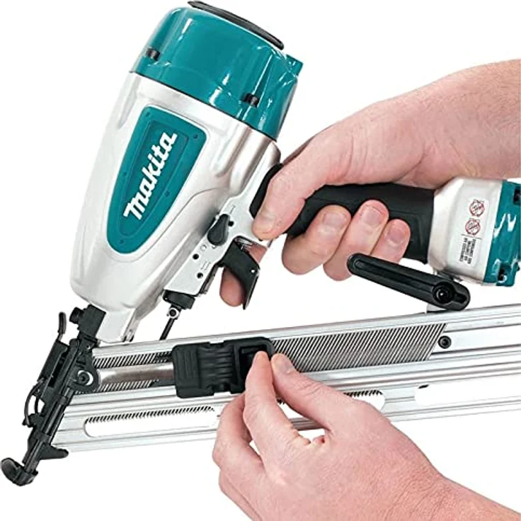 Makita EFK Pneumatinis Nagler AF635, Tacker und Nagelpistole für Nägel 32-64mm, 8 bar Druck – Bild 3