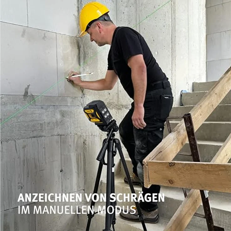 Stabila LAX 320, selbstnivellierendes Nivelliergerät-Set mit GREENBEAM-Technologie und bis zu 30 m Reichweite – Bild 3