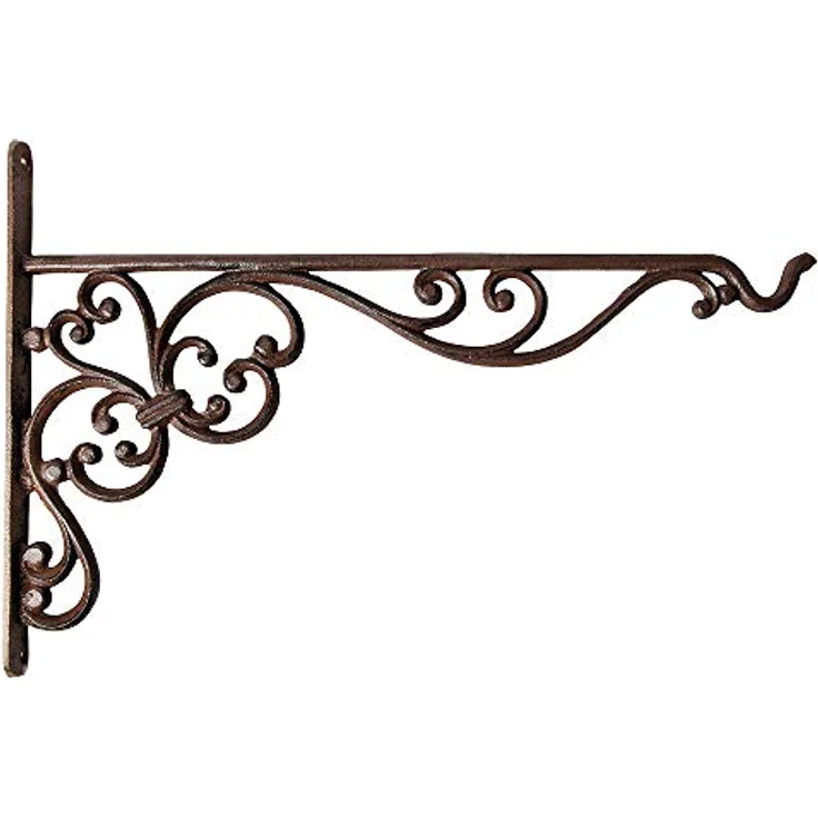 Esschert Design Haken für Hanging Basket, Befestigung für Hängekörbe, Halterung Blumenampeln XL – Bild 3