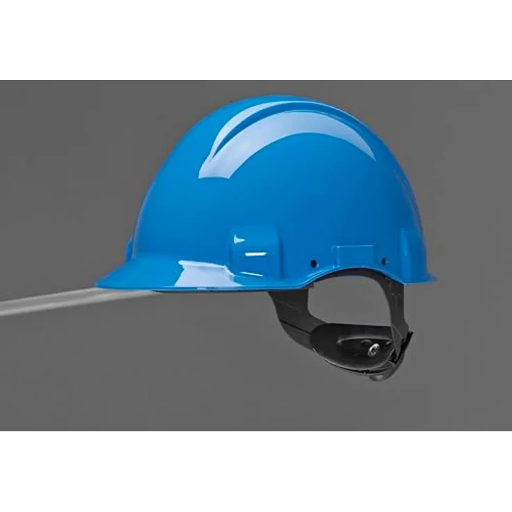 3M G3001NUV-BB G31NUB Schutzhelm Blau, mit Uvicator™ Sensor, hervorragender Belüftung und drehbarer Kopfbebänderung – Bild 2
