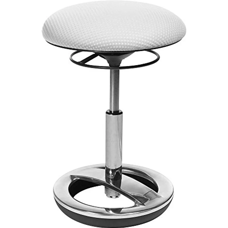 Topstar Sitness Bob, Weißer Arbeitshocker mit ergonomischem Design – Bild 2
