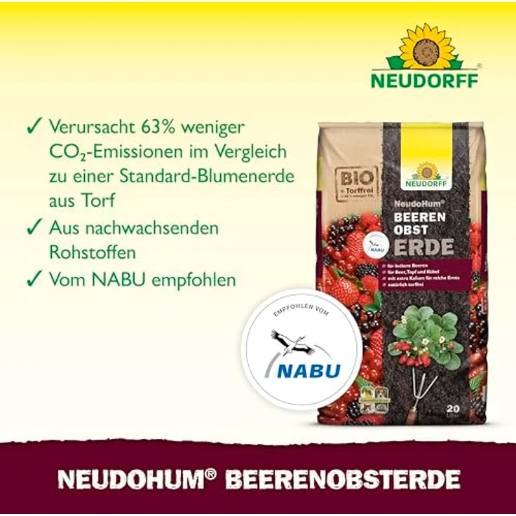 NeudoHum BeerenobstErde, 20 l – Bild 6
