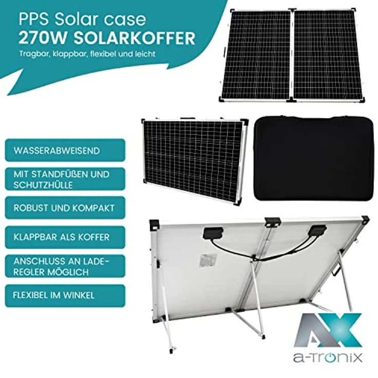 a-TroniX PPS Solar Case 2x135W 270W Solarkoffer – Bild 2