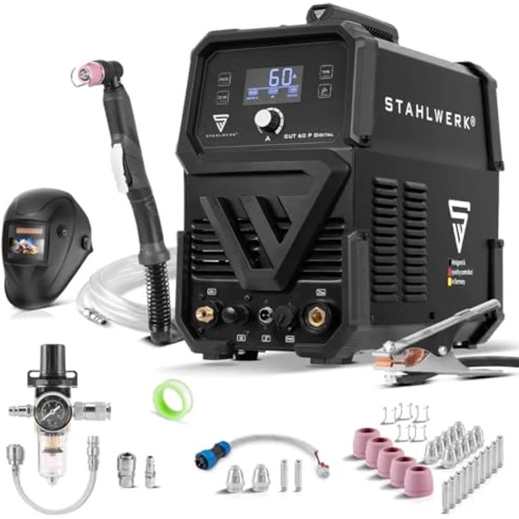 STAHLWERK CUT 60 Pilot IGBT Plasmaschneider 60 Ampere, Pilotzündung, bis 24mm, 7 Jahre – Bild 2