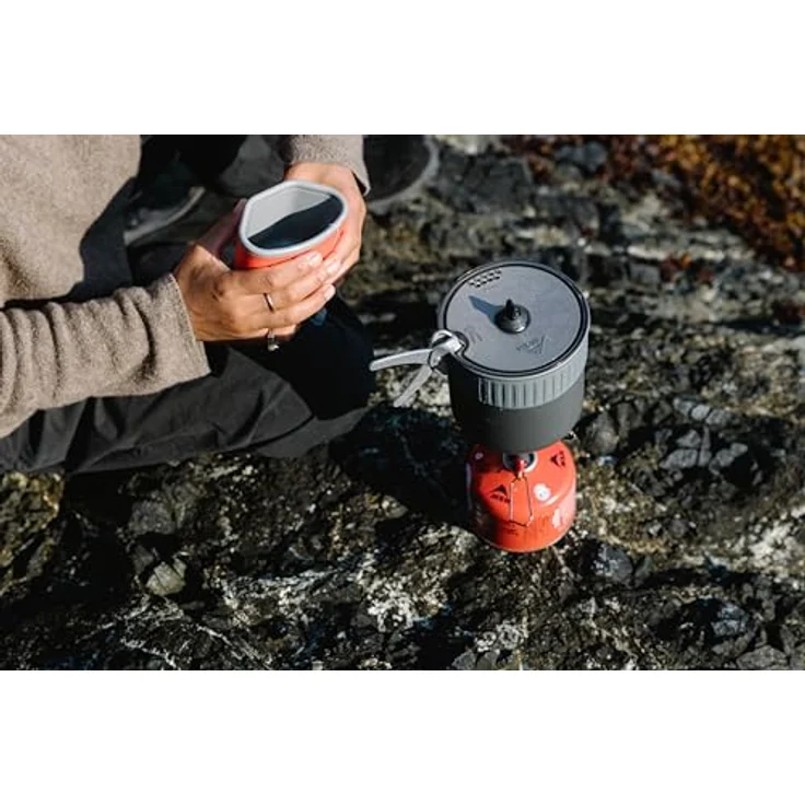 Msr PocketRocket Deluxe, Campingkocher-Set für zwei Personen mit 1,2-Liter-Topf und Push-Start-Zündung, ultraleicht – Bild 6
