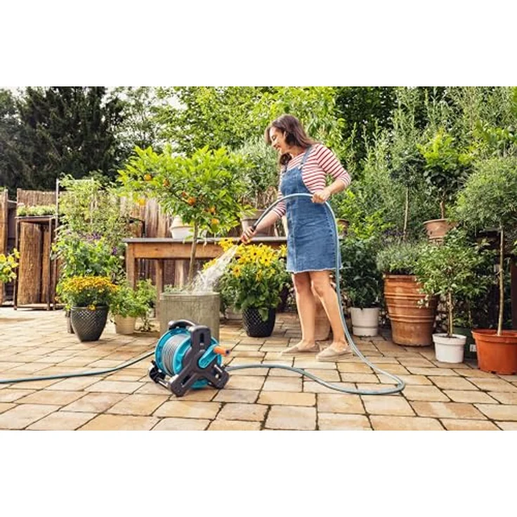 GARDENA Classic Schlauch 19 mm (3-4 Zoll), 20 m: Universeller Gartenschlauch aus robustem Kreuzgewebe, 22 bar Berstdruck, UV-beständig, ohne Systemteile, 12 Jahre (18022-20) – Bild 5