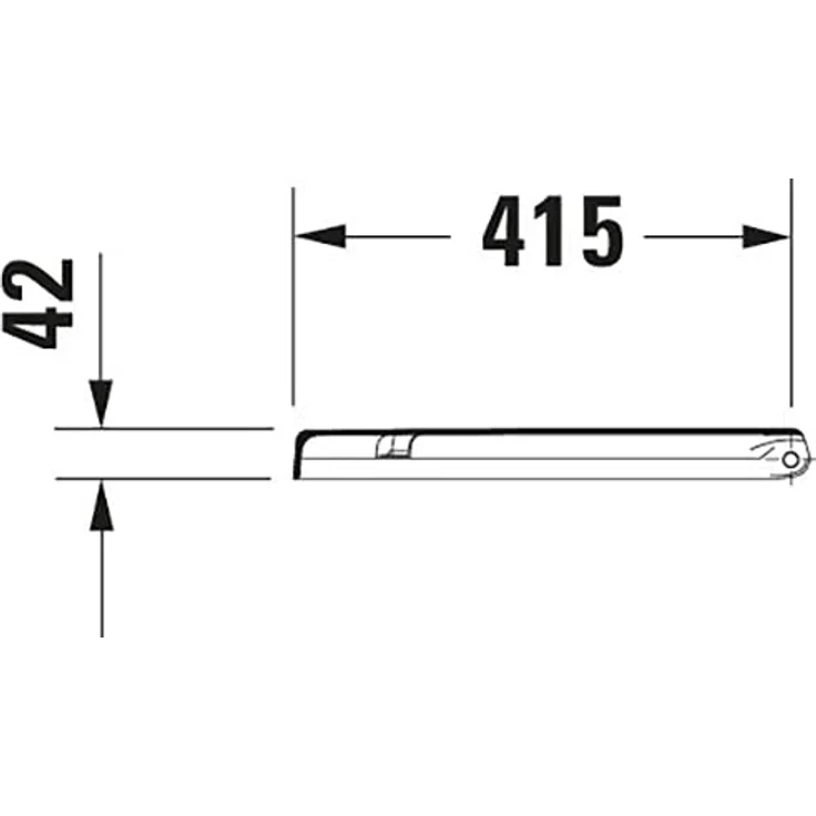 Duravit WC-Sitz Starck 3, Weiß, 43,1 cm x 37 cm x 4,3 cm mit Absenkautomatik und Edelstahlscharniere – Bild 12