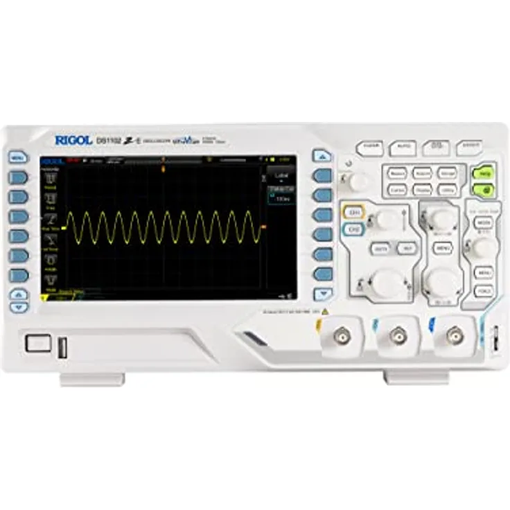 Rigol DS1102Z-E Digital-Oszilloskop 100MHz 2-Kanal 1 GSa-s 24 Mpts 8 Bit Digital-Speicher (DSO) 1St.