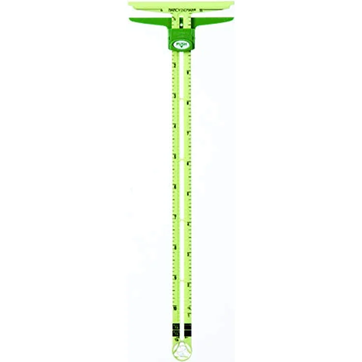 Clover 5-in-1-Schiebelehre 5-in-1 Sliding Gauge: Supersize, Kunststoff, Sortiert – Bild 2