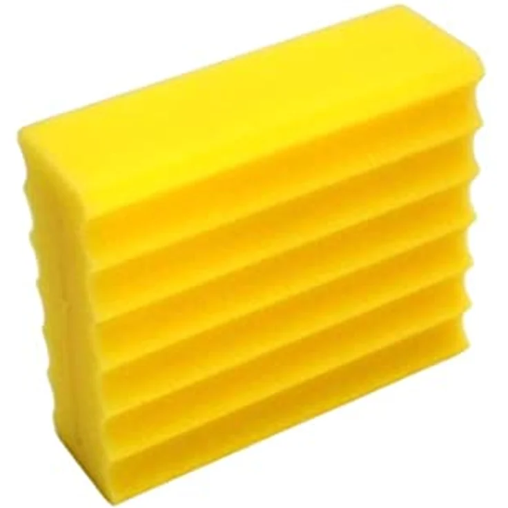 AquaOne Ersatzschwämme + Japanmatten Set CBF 350 B, Filtermedien für Teichfilter mit hoher Wasserdurchlaufmenge, 4 blaue & 4 gelbe Schwämme – Bild 4