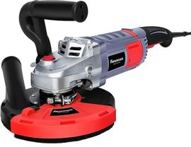 FANZTOOL Betonschleifer Betonfräse 2000W Set mit 180mm Diamantschleiftopf und Absaughaube