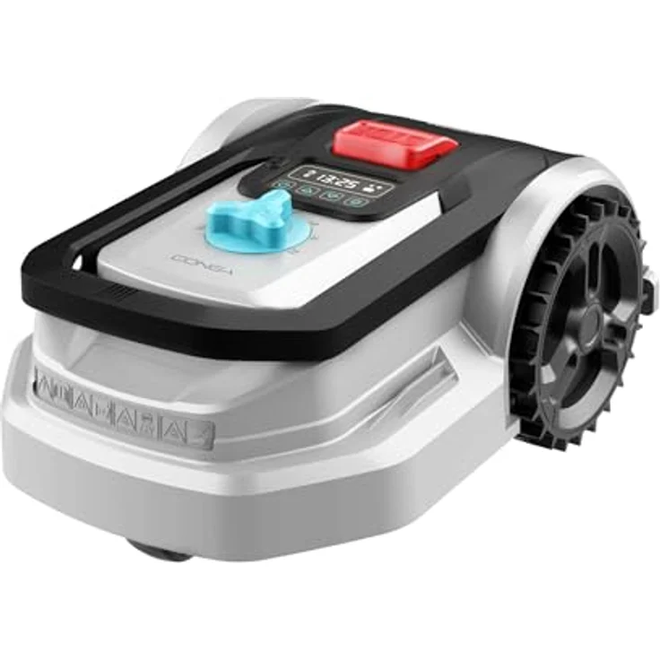 Cecotec GrassHopper 500 Connected, Mähroboter für Rasenflächen bis 500 m², WLAN-fähig, 20 V Lithium-Ionen-Akku, Schnitthöhenanpassung 20-55 mm, leichte Bauweise, max. Steigung 27 % – Bild 1