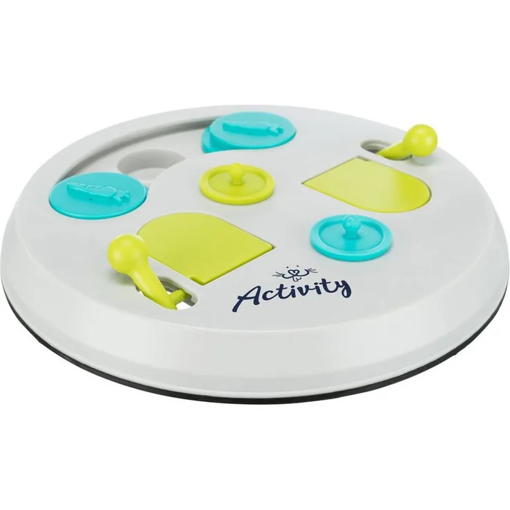 TRIXIE Tier-Beschäftigungsspielzeug Trixie Strategie-Spiel Flip Board für Kleintiere, Kunststoff, geeignet z.B. für Kaninchen, Durchmesser: ca. 23 cm
