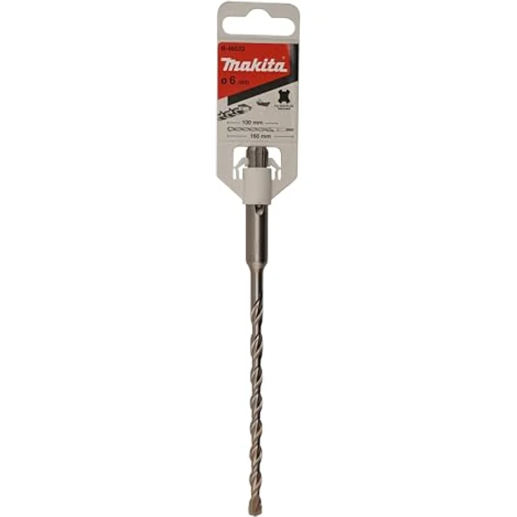 Makita SDS-Vplus-Bohrer, 6 x 160 mm, B-46523, kompatibel mit anderen Herstellern, original Makita-Qualität, langlebig und robust – Bild 2