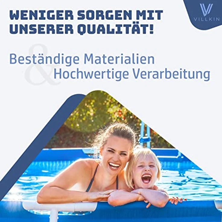 Villkin Poolschlauchhalter 2er-Set, Inkl. 2 Schlauchschellen & 2 Kabelbinder, Schutz für Poolschläuche (26-38mm), kompatibel mit Intex & Bestway – Bild 7
