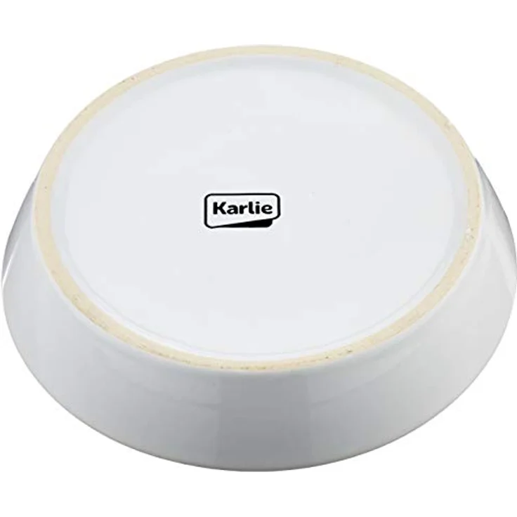 Karlie Napf Keramik, handbemalt 200 ml ø: 16 cm Motiv Katze & Mond, blau – Bild 3