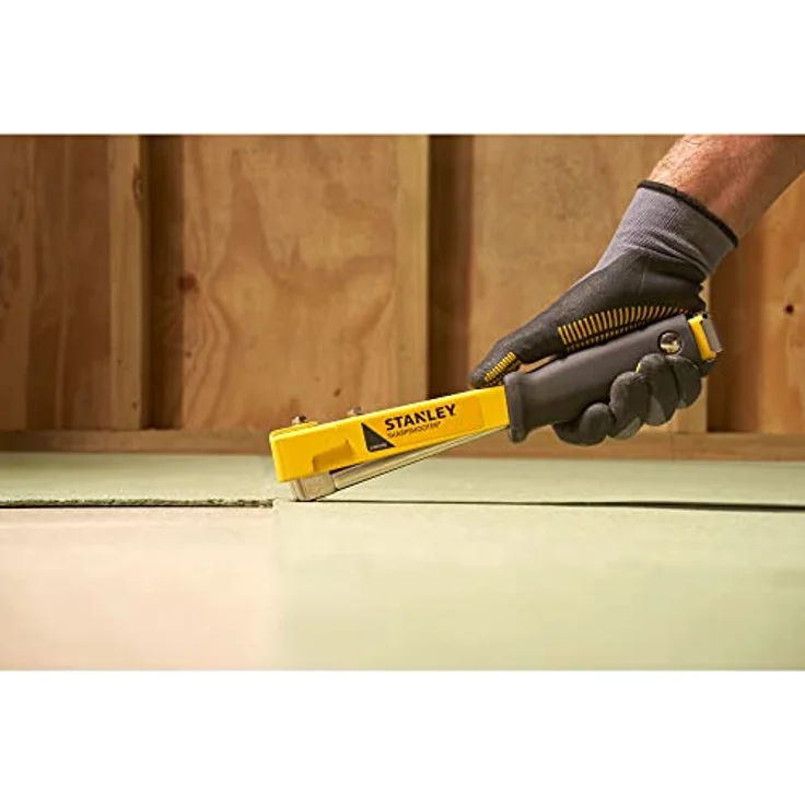 Stanley Hammertacker 6-PHT150 ? Kraftvoller Schlagtacker mit robustem Stahlgehäuse & ergonomischem Handgriff ? Geeignet für Klammern Typ G (6, 8, 10 mm) – Bild 2