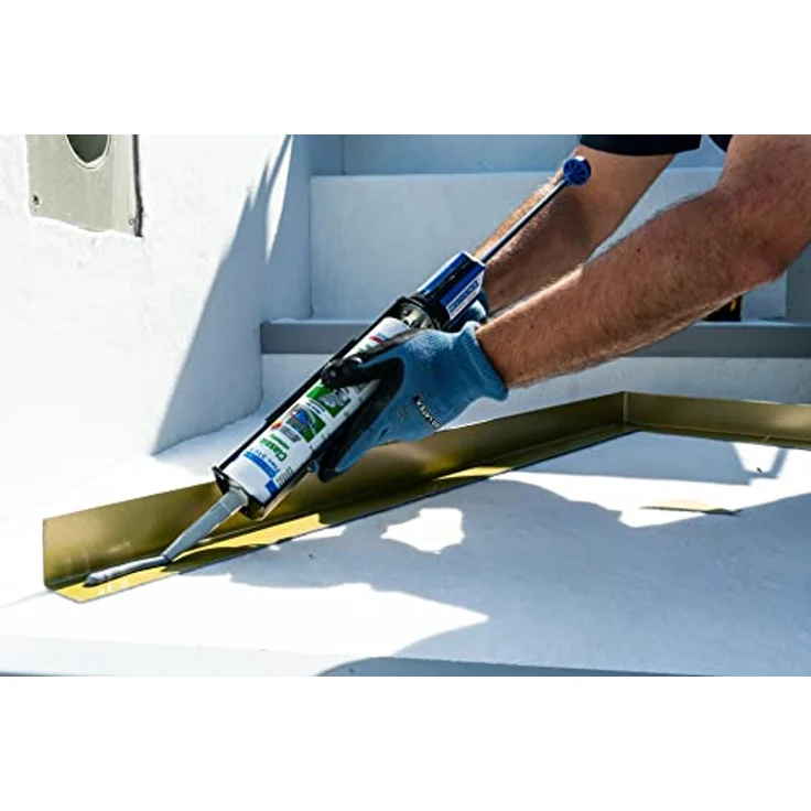 WEICON Flex 310 M Classic Weiß, elastischer MS-Polymer-Kleber, 310 ml, öl- und wasserbeständig, ISEGA-zertifiziert für Lebensmitteltechnologie – Bild 2