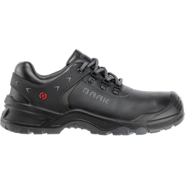 Baak 213082 BOSS Halbschuh S3S FO SR LG ESD, Gr. 45, Sicherheitsschuh mit Baak Go&Relax System für optimale Gelenk- und Wirbelsäulenunterstützung