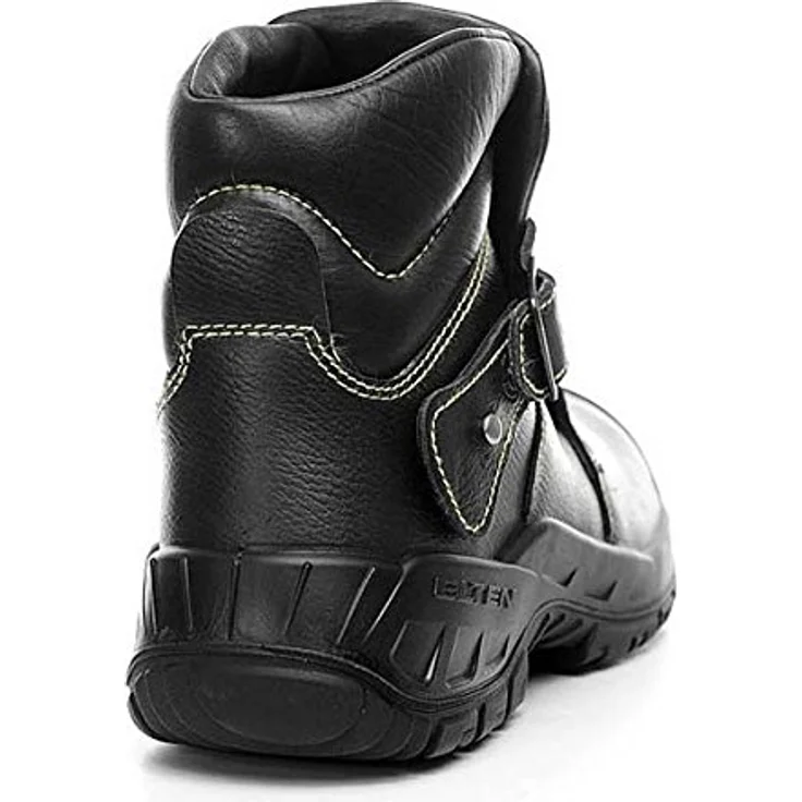 ELTEN Elten Carl S3 HI, Arbeitsschuh aus Rindleder mit Stahlkappen und hitzebeständiger Sohle, schwarz – Bild 5