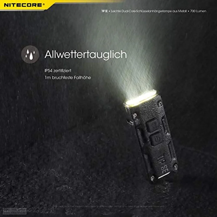 Nitecore Taschenlampe Tip SE 700, wiederaufladbar mit 700 Lumen – Bild 9