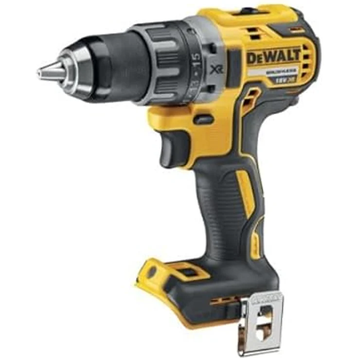 DeWALT DCD791N Akku-Bohrschrauber, 18 V, 70 Nm, kompakt mit 15-stufigem Drehmoment und LED-Beleuchtung – Bild 1